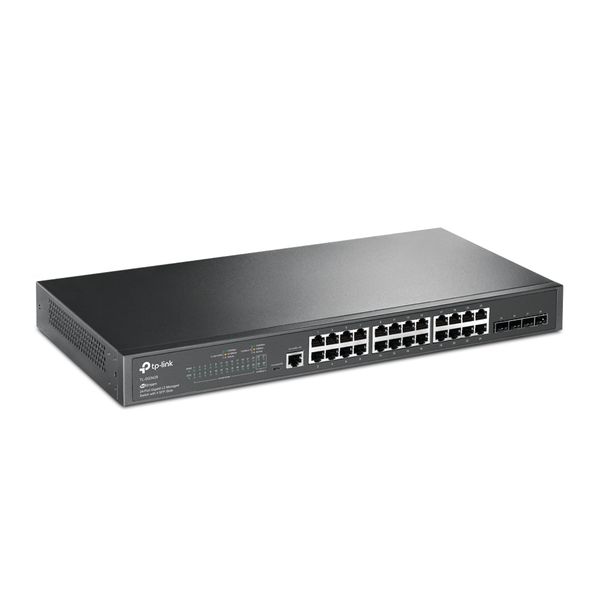 TP-Link Switch TL-SG3428, L2 managed, 24x GLAN, 4x SFP, Omada SDN