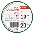Izolačná páska PVC 19mm / 20m zelená