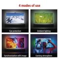 LED ambientné RGB GoSmart osvetlenie EMOS ZTV55 za TV 55“ (139 cm)