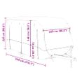 vidaXL Poťah na karavan sivý 550x250x220 cm netkaná textília