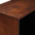 vidaXL Servírovacia skriňa Hnedá 80 x 33,5 x 75 cm Masívne mango drevo