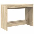 vidaXL Postelový stôl Dub sonoma Kompozitné drevo 100 x 45 x 75 cm
