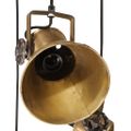 vidaXL Závesná lampa 25 W starožitná mosadzná 30x30x100 cm E27