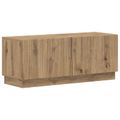 vidaXL 5-dielny LED TV kabinet Dub artisan Kompozitné drevo