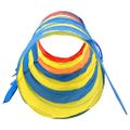 vidaXL Detský hrací tunelový stan viacfarebný 245 cm polyester