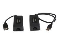 Startech 1-Port USB 1.1 Extender - Up to 131 ft (40 m) over Cat5/Cat6 Extension - Up to 12 Mbps USB 1.1 Ethernet Extender (USB110EXT2) - Rozširujúce zariadenie USB - USB - cez CAT 5/6 - až 40 m - pre P/N: UUSBOTG