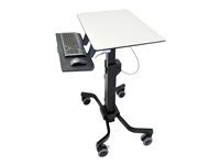 Vozík - Technológia konštantnej sily - pre notebook / klávesnicu / myš - oceľ, phenolic composite, vysoko kvalitný plast - tuhosivá
