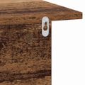 vidaXL Nočný stolík 2 ks Staré drevo 40 x 30 x 25 cm Kompozitné drevo