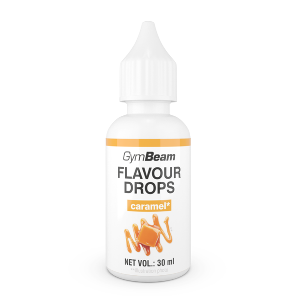 Flavour Drops - GymBeam, karamel