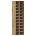 vidaXL Skrinka na topánky Artisan Dub 54x34x183 cm Engineered Wood