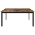 vidaXL Konferenčný stolík Dymová dub 100 x 100 x 45 cm