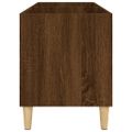 vidaXL Skrinka na platne hnedý dub 74,5x38x48 cm kompozitné drevo
