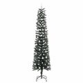 vidaXL Umelý vianočný stromček Zelená 240 cm PVC, plast a oceľ