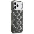 Karl Lagerfeld IML KL Monogram MagSafe puzdro pre iPhone 17 Pro Max čierne