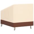 vidaXL Kryt na záhradnú stoličku 79x97x48/74cm 600D oxford. látka
