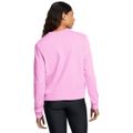 Dámska mikina Rival Terry Crew Pink - Under Armour, veľkosť XS, veľkosť oblečenia XS