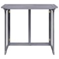 vidaXL Skladací balkónový stôl 90x50x74 cm akáciový masív