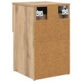 vidaXL Skriňa pod posteľ 2 ks Dub artisan 29 x 31,5 x 49 cm