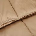 vidaXL Letná prikrývka Zlatá 135 x 200 cm Satén a mikrovlákno