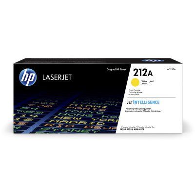 TONER HP W2122A HP212A žltý  (4500 str.)