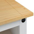 vidaXL TV skrinka CORONA 100 x 40 x 52 cm Biela