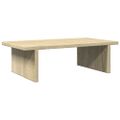 vidaXL Stojan na monitor dub sonoma 50x27x15 cm kompozitné drevo