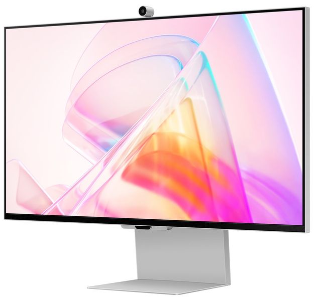 Samsung ViewFinity/S90PC 5K/27"/IPS/5K/60Hz/5ms/Silver/2R LED monitor, 27", IPS, 5120×2880, 16:9, 5ms, 600cd/m2, 1000:1, 1× miniDP, 3× USB-C, 1× Thunderbolt 4, Wi-Fi, Bluetooth, PIVOT, en