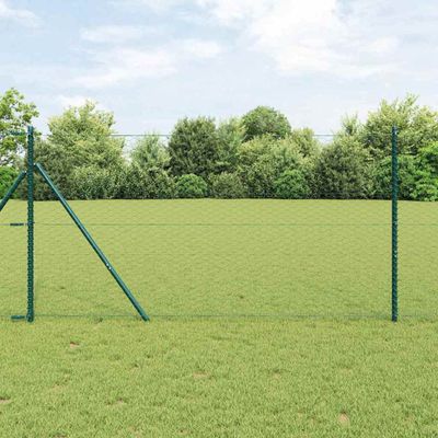 vidaXL Vonkajší šesťuholníkový fénový základný upevňovač 10 x 1,2 m