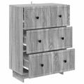vidaXL Zásuvkový kabinet 66 x 34,5 x 90 cm Kompozitné drevo