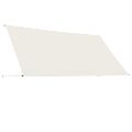 vidaXL Zaťahovacia markíza 300x150 cm krémová
