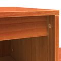 vidaXL Nočný stolík Včelí hnedý 60 x 34 x 51 cm Kompozitné drevo