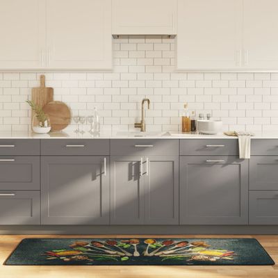 vidaXL Kuchynský koberec viacfarebný 60x180 cm umývateľný