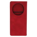 Puzdro Smart Suede pre Xiaomi Redmi 14C 4G/ 14C 5G / Redmi A4 / POCO C75 červená