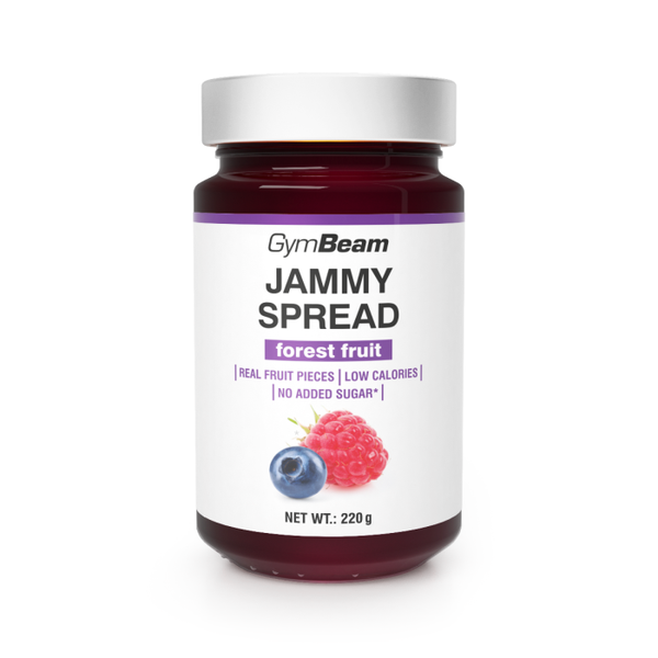 Jammy Spread - GymBeam, lesné ovocie