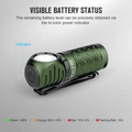 Perun 2 Mini (OD Green) CW OLIGHT 650mAh 3.6V IMR16340
Rechargeable Lithium Battery