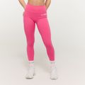Dámske legíny Limitless s vysokým pásom Dragonfruit - GymBeam, veľkosť M