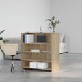 vidaXL Recepčný pult, dub sonoma, 100x50x103,5 cm, imitácia dreva