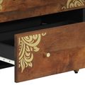 vidaXL Servírovacia skriňa 2 ks 60 x 33 x 75 cm Masívne mango drevo