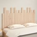 vidaXL Nástenné čelo postele 140x3x80 cm masívna borovica