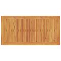 vidaXL Záhradný jedálenský set 3 ks Hnedá Pevné akáciové drevo