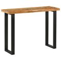 vidaXL Konzolový stôl Hnedá 100 x 35 x 75 cm Husté teakové drevo