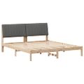 vidaXL Rám postele Hnedá 180 x 200 cm Masívne borovicové drevo