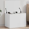 vidaXL Úložný box biely 60x42x46 cm kompozitné drevo
