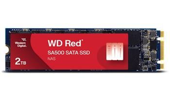 WD RED SSD SA500 2TB Powered by SANDISK / Interný / M.2 2280  / SATAIII / 3D NAND SSD disk, interný, 2TB, M.2 2280, SATA III, 3D NAND