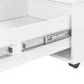 vidaXL Konferenčný stolík biely 120x60x35 cm vysoko-lesklý