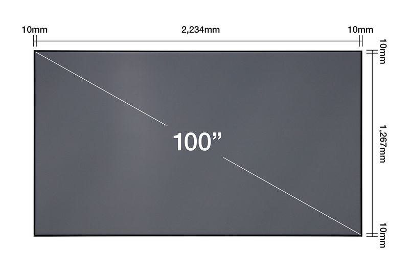 Epson plátno Laser TV 100'' Screen - ELPSC35