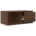 vidaXL TV stolíky 2 ks hnedý dub 60x31x25,5 cm spracované drevo
