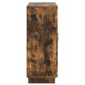 vidaXL Servírovacia skriňa so zásuvkou Dymový dub 66 x 34,5 x 87 cm