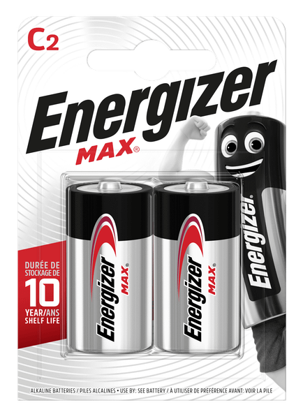 Energizer MAX malý monočlánok C/E93 2ks alkalické batérie E301533200