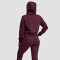 Dámska mikina Zip-up TRN Eggplant - GymBeam, veľkosť L, veľkosť oblečenia L
